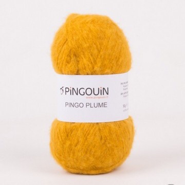 pendientedeunhilo-pingouin-plume-moutarde