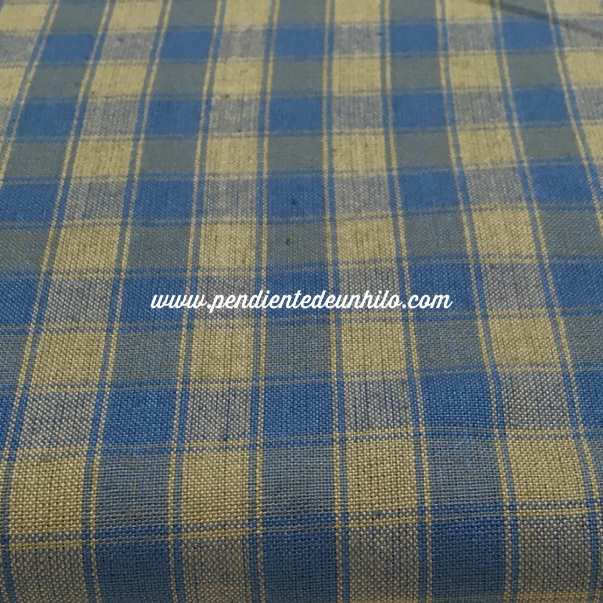 Country Homespun #azul #7