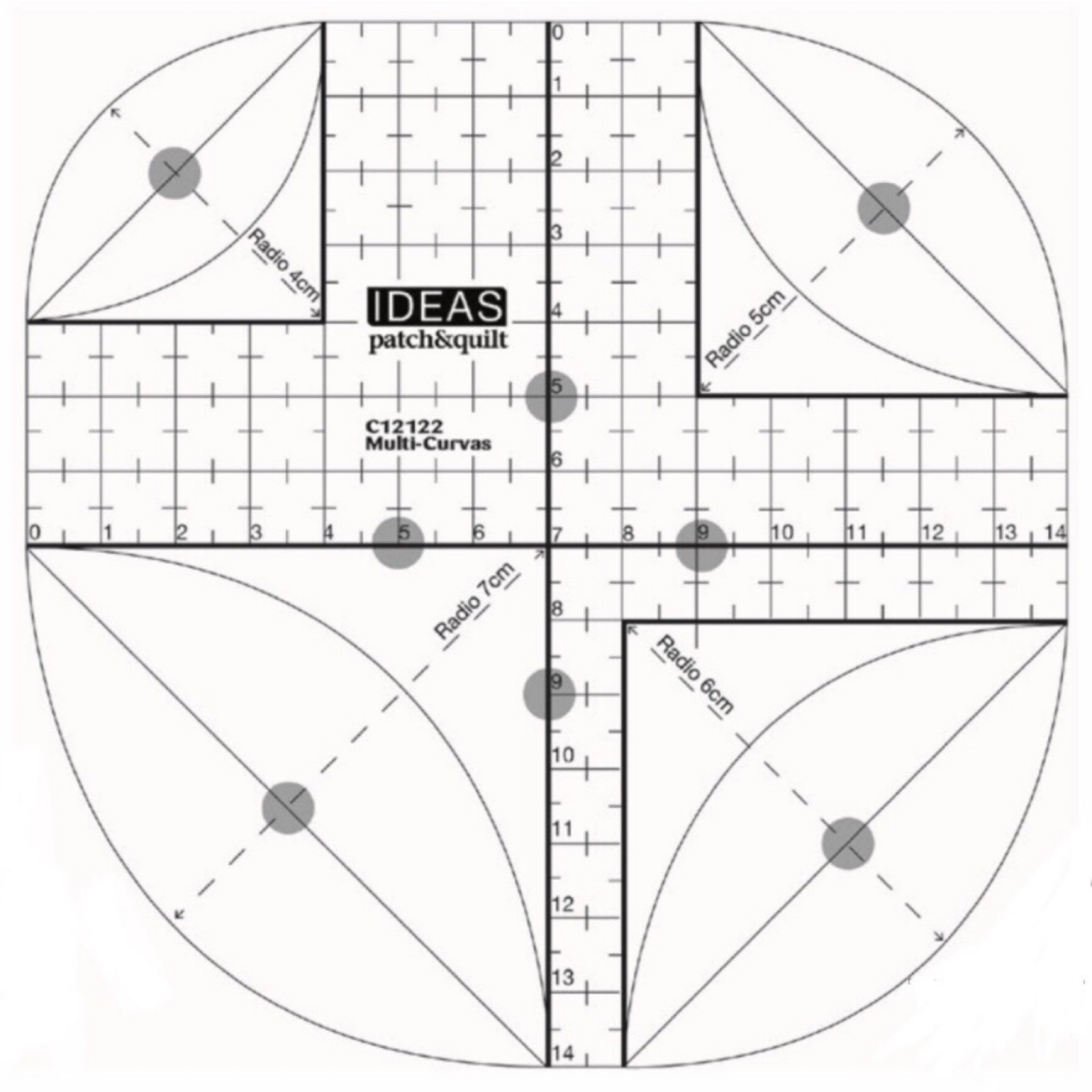 Regla de cuatro curvas