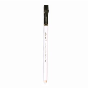 Marcador lápiz con cepillo #blanco