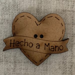 Corazón "Hecho a mano"