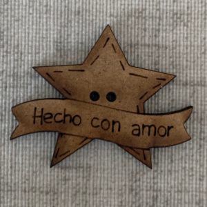 Estrella "Hecho con amor"