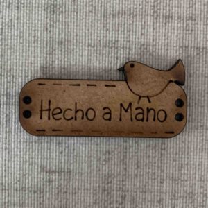 Hecho a mano con pajarito