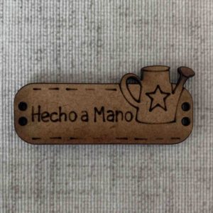 Hecho a mano con regadera