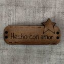 Hecho con amor con estrella
