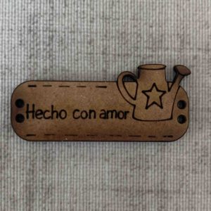 Hecho con amor con regadera