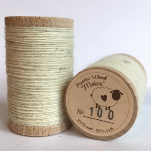 Hilos “Rustic Wool Moire” #100