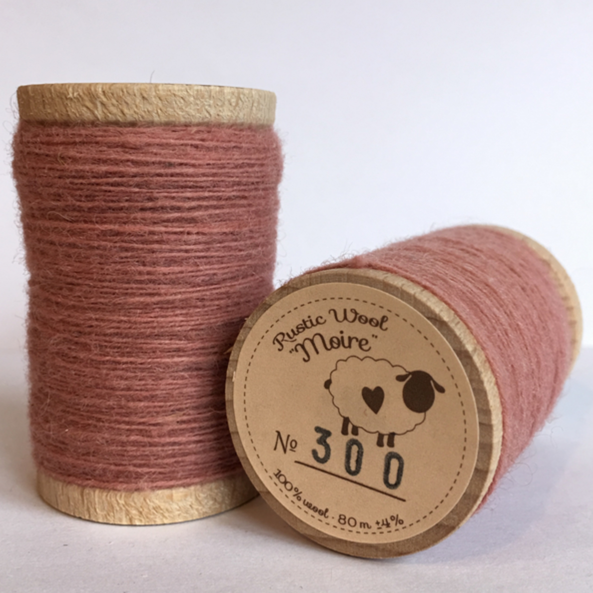 Hilos “Rustic Wool Moire” #300