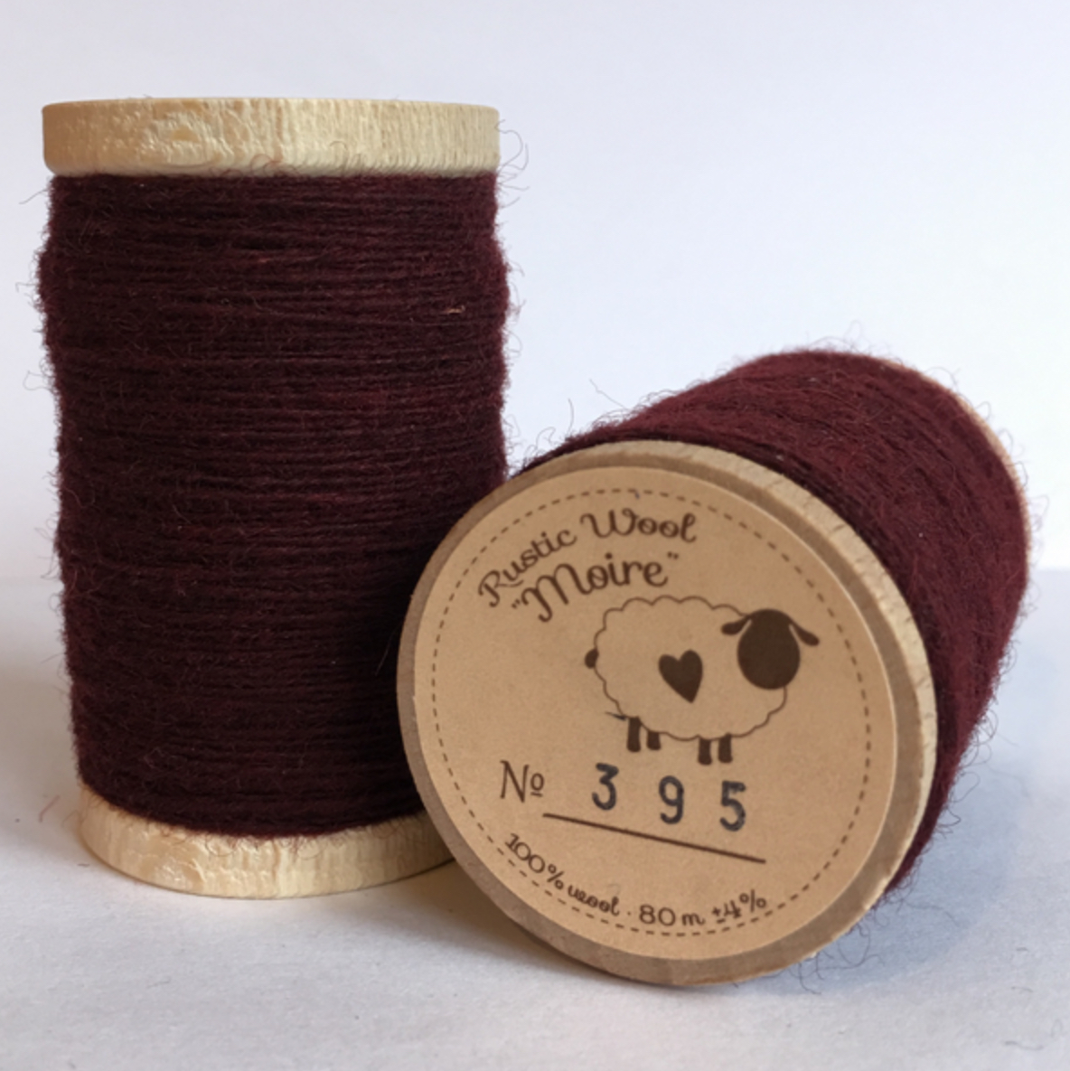 Hilos “Rustic Wool Moire” #395