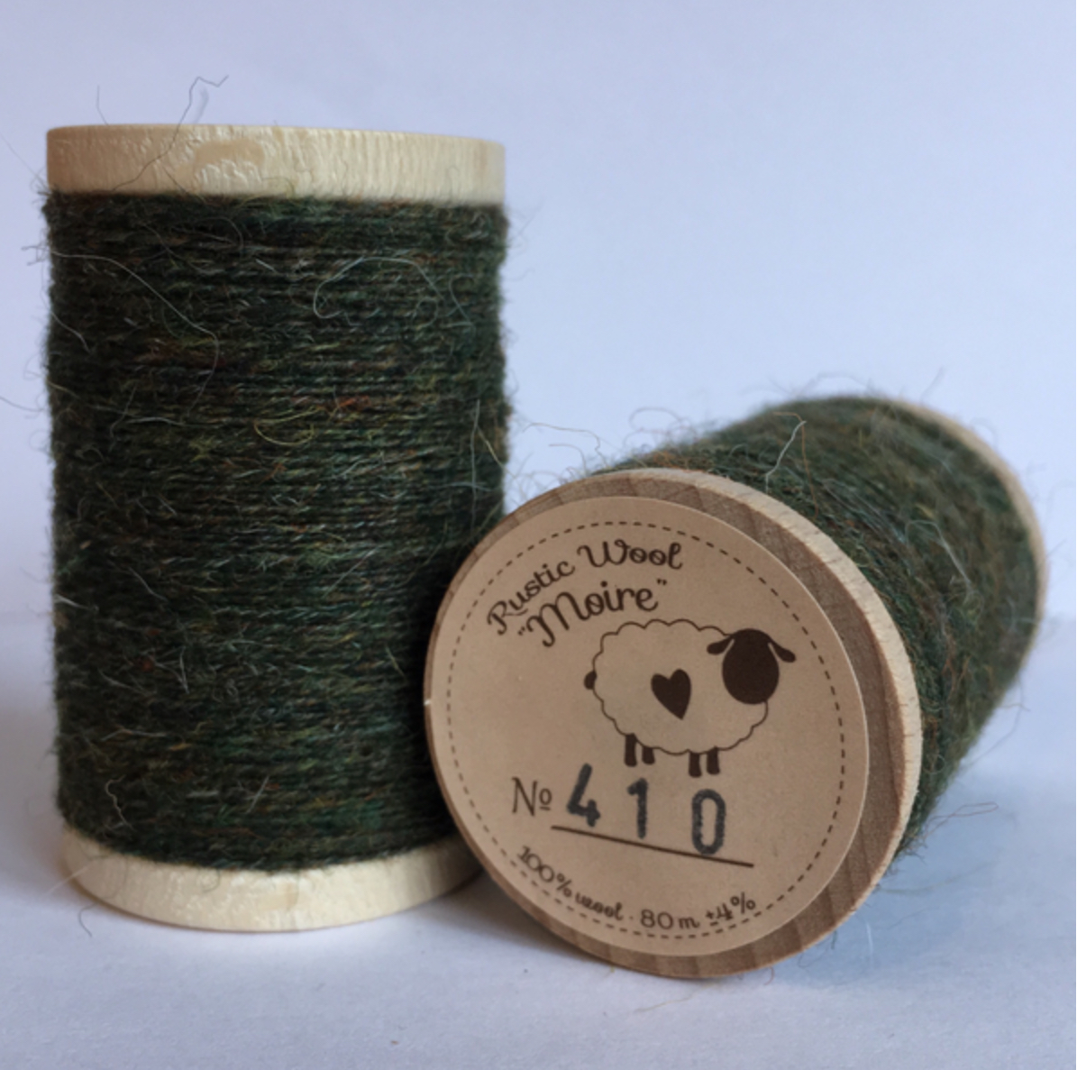 Hilos “Rustic Wool Moire” #410