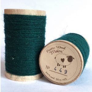 Hilos “Rustic Wool Moire” #449