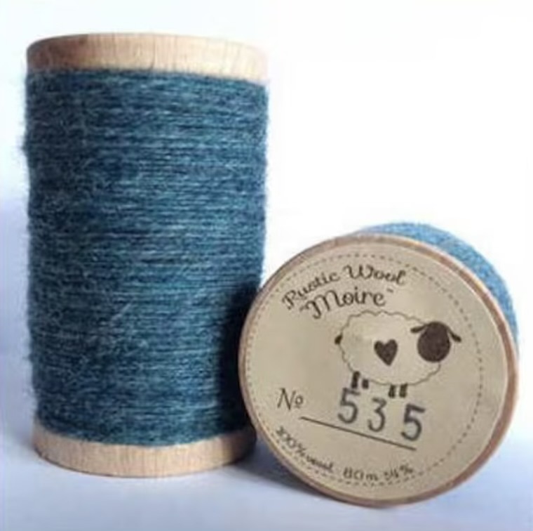 Hilos “Rustic Wool Moire” #535