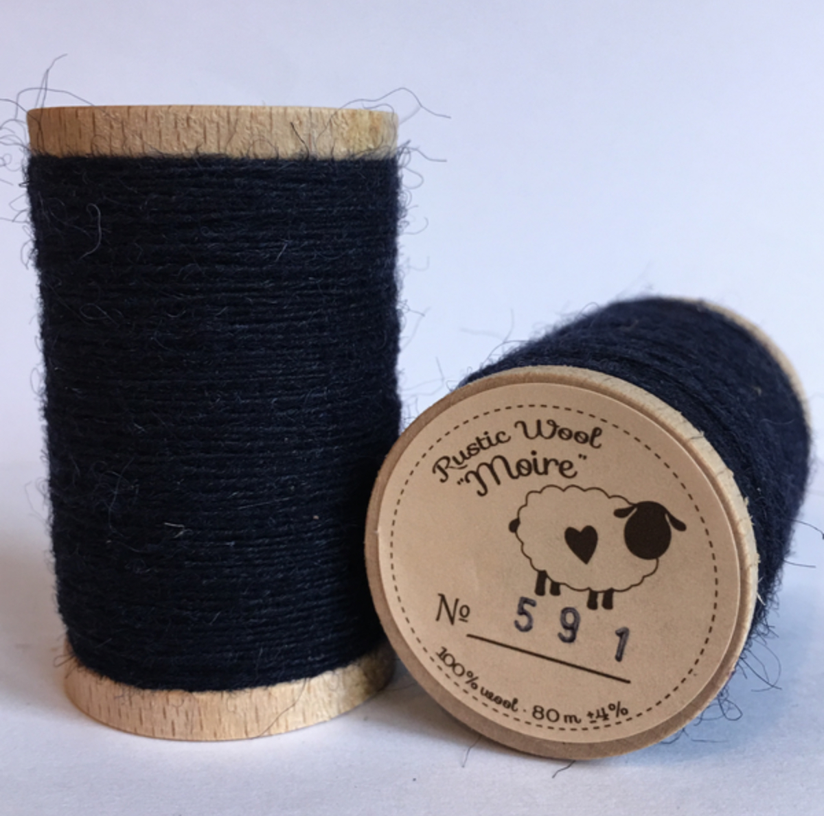 Hilos “Rustic Wool Moire” #591