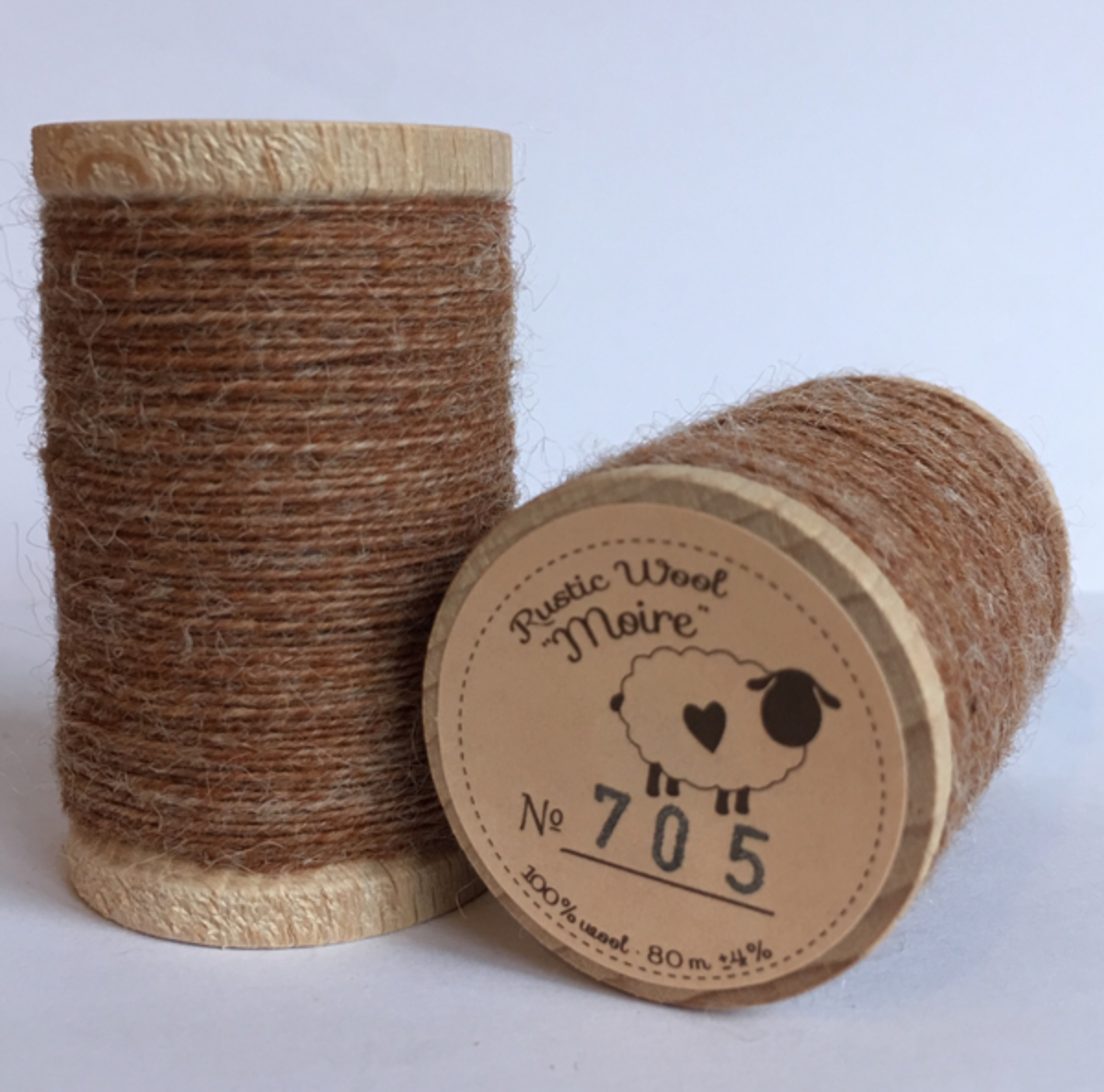 Hilos “Rustic Wool Moire” #705