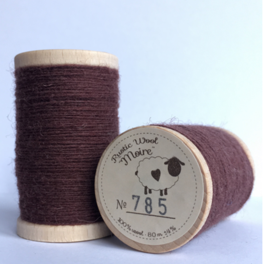 Hilos “Rustic Wool Moire” #785