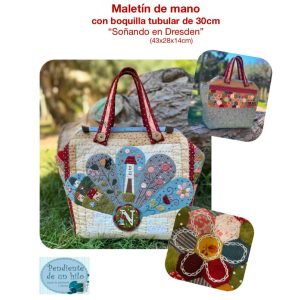 Tutorial "Soñando en Dresden" Maletín de mano