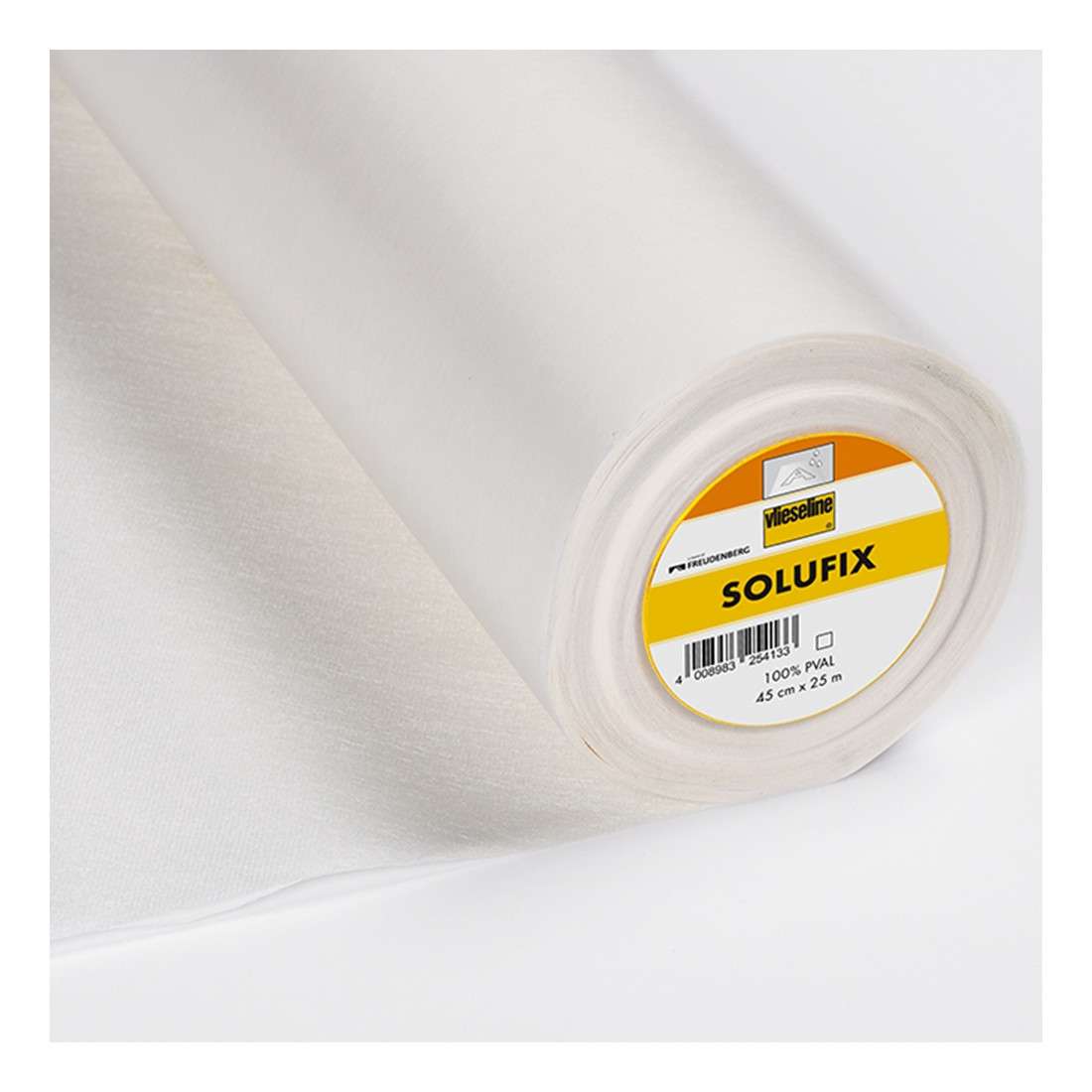 Entretela adhesiva soluble para bordar