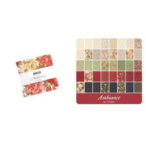 Ambiance de 3 Sisters de Moda Fabrics #charm pack