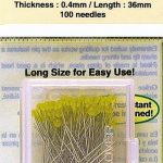 Alfileres para Patchwork finas