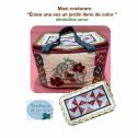 Tutorial Maxi Costurero "Érase una vez un jardín lleno de color"